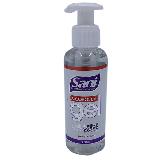 [62882] ALCOHOL GEL SANI ANTIB P-MANOSx120ML 