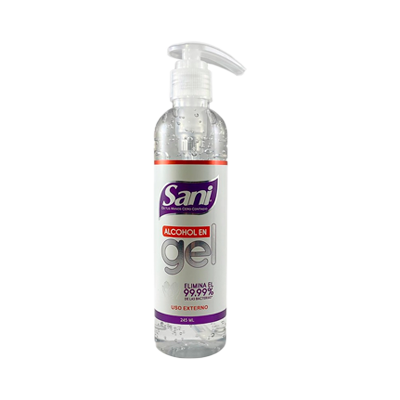 [62883] ALCOHOL GEL SANI ANTIB P-MANOSx245ML 