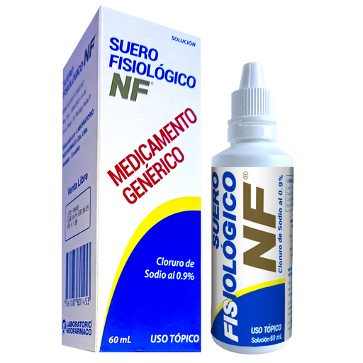 [63038] SUERO FISIOLOGICO NF  SOLx0.90%x60MLNEOF