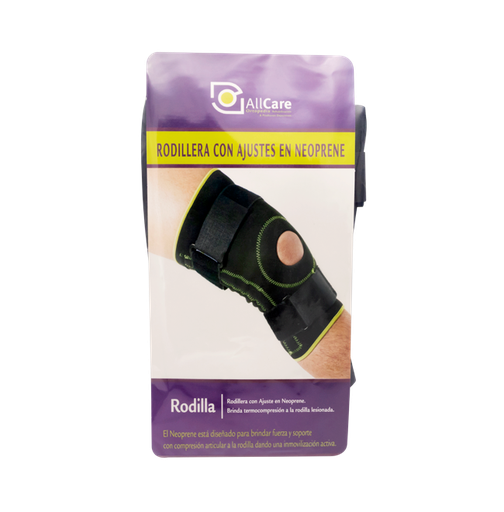 [63111] RODILLERA CON AJUSTE NEOPRENE ALLCARE TALLA M 