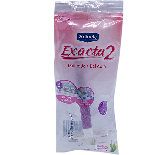 [63221] AFEIT SCHICK EXACTA-2 ALOE&VIT-E 