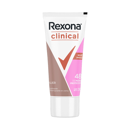 [63419] DESOD REXONA CLINICAL MUJER CREMAx30GR 