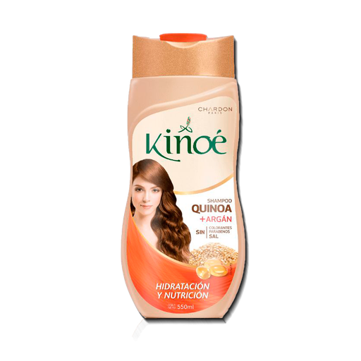 [63499] SHAMP KINOE QUINOA+ARGAN HIDRAT-NUTRx550ML 