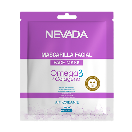 [63505] NEVADA MASCARILLA FACIAL NNP OMEGA 3x60Gr 