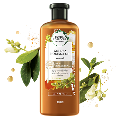 [63685] SHAMP HERBAL GOLDEN MORINGA OILx400ML 