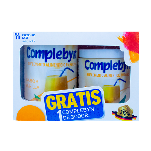[63778] COMPLEBYN VAINILLA FCOx454GR+300GR-GRATIS 