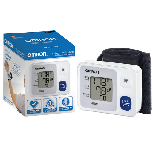 [64082] MONITOR OMRON PRESION MUÑECA HEM-6124 