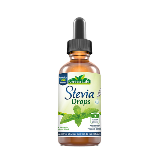 [64096] ENDULZ STEVIA DROPS GREEN LIFE GOTx60ML 