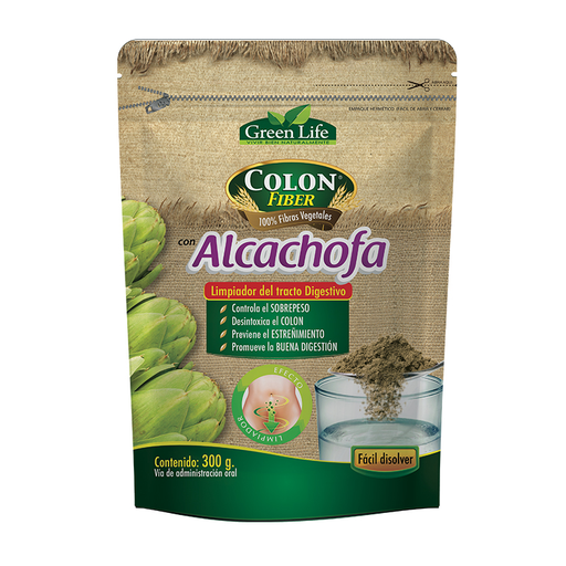 [64099] COLON FIBER ALCACHOFA  POL-SOL-ORALx300GR