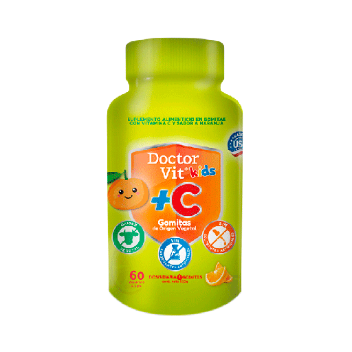 [64111] GOMITAS DOCTOR VIT KIDS +C FCOx150GRx60 