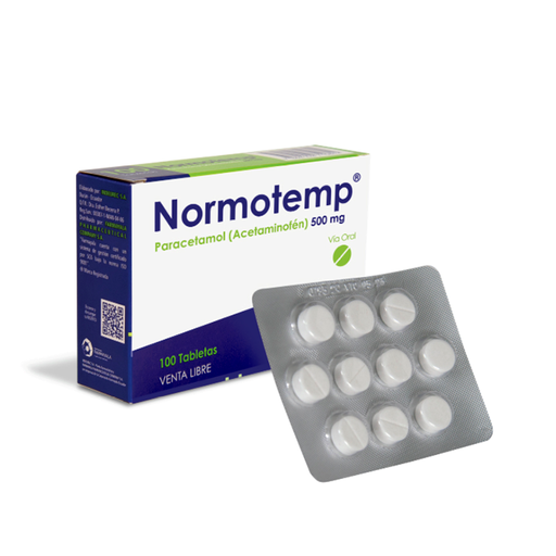 [64277] NORMOTEMP  TABx500MGx100