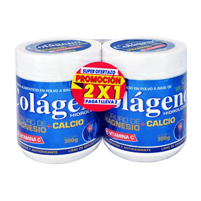 [64292] COLAGENO VF NAT MAG+CAL+VIT-C TARROx300GR PACK2x1 