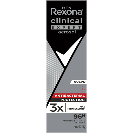 [64350] DESOD REXONA MEN CLINICAL EXPER ANTIB AERx150ML 