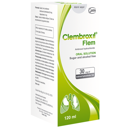 [64429] CLEMBROXIL FLEM  SOL-ORALx30MG/5MLx120ML