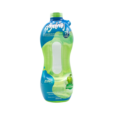 [64503] HYDRITY MANZANA C-ZINC  SOL-ORALx75MEQx500ML