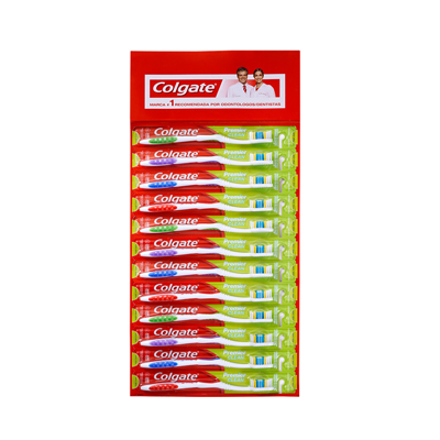 [64557] CEPILLO COLGATE PREMIER CLEAN MEDIANO BLISTx12 