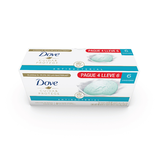 [64700] JABON DOVE ANTIB CUIDA&PROTEGE BARRAx90GR P4LL6 