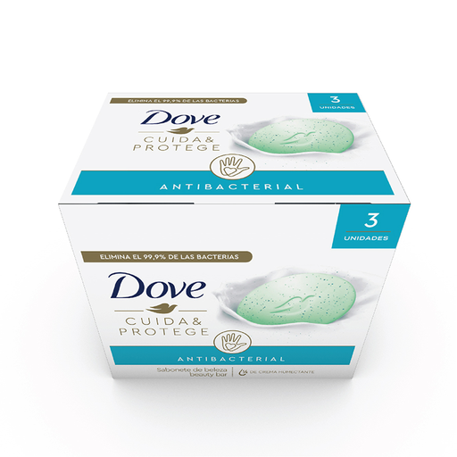 [64701] JABON DOVE ANTIB CUIDA&PROTEGE BARRAx90GRx3 