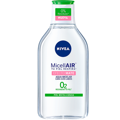 [64718] DESMAQ NIVEA AGUA MICELLAIR EFECTO MATEx400ML 