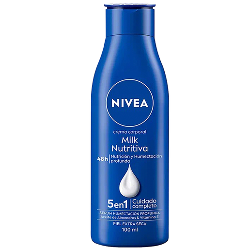 [64743] CREMA NIVEA MILK NUTRITIVA EX-SECA CORPx100ML 