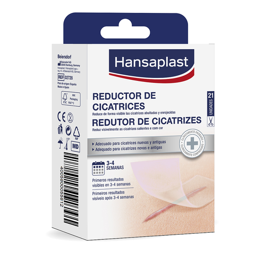 [64744] PARCHE HANSAPLAST REDUCTOR CICATRICESx21 