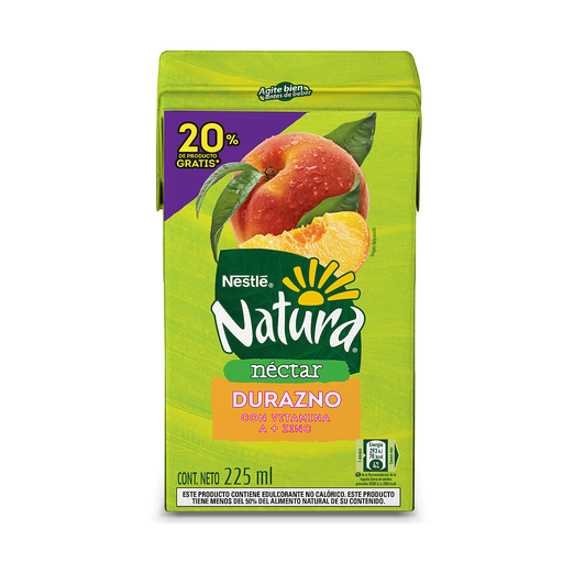 [64861] JUGO NATURA NECTAR DURAZNOx225ML 