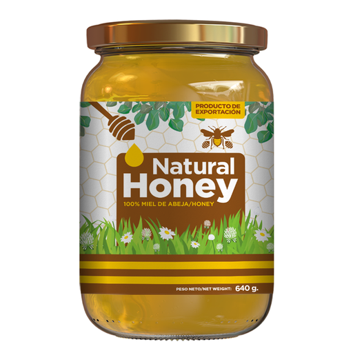 [64942] MIEL ABEJA NATURAL HONEY FCOx640GR 