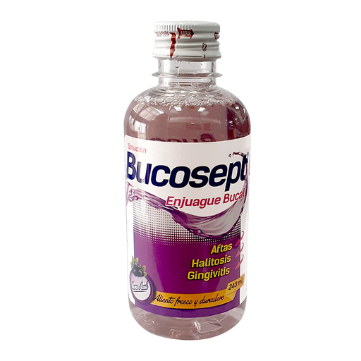 [65015] ENJUA-BUCAL BUCOSEPT MORA AZULx240ML 