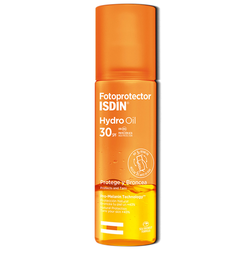 [65023] PROT-SOLAR ISDIN HYDRO OIL PROT-BRONCEA SPF30 SPRAYx200ML 