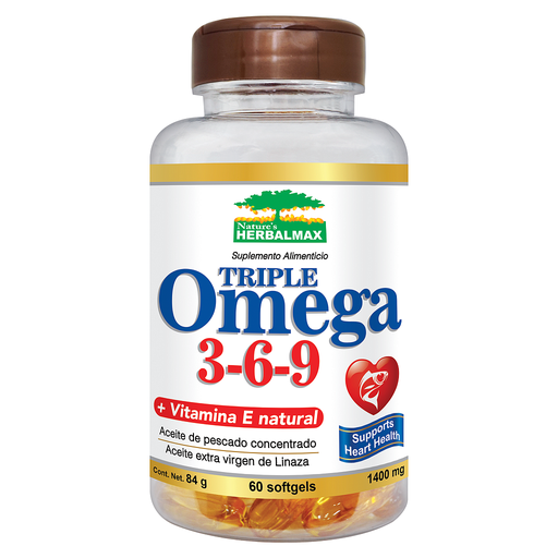[65042] TRIPLE OMEGA 3-6-9 CAP-BLANx1400MGx60 