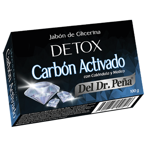 [65065] JABON DR PEÑA DETOX CARBON-ACT BARRAx110GR 