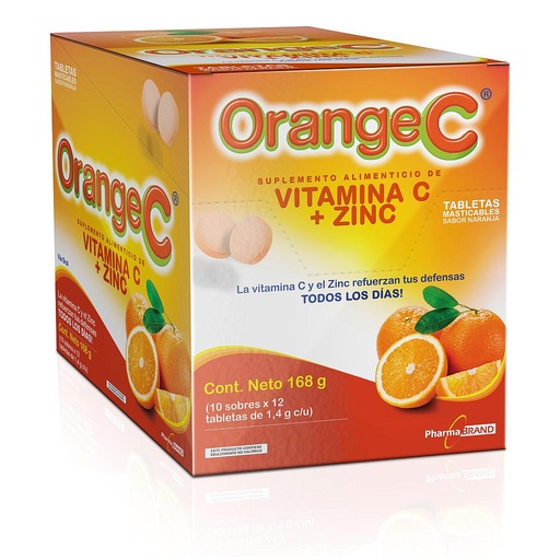 [65136] ORANGE C+ZINC TAB-MASxSOBx1.4GRx10 