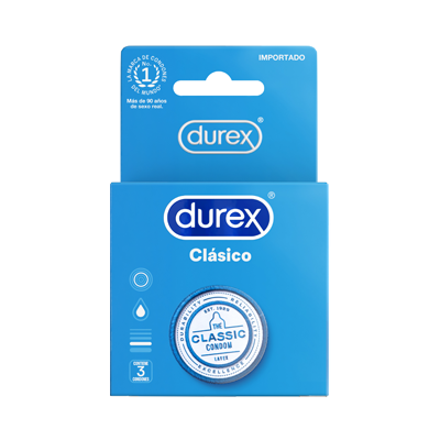 [65441] PRESERV DUREX CLASICO CAJAx3 