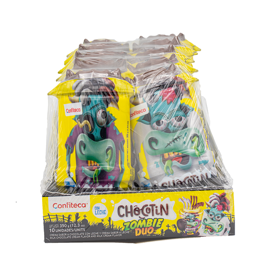 [65560] CREMA CHOCOTIN CHOCOLATE ZOMBIE DUO SURTx35Gx10 