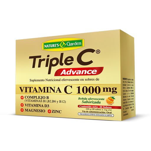 [65627] TRIPLE C ADVANCE SOBx1000MGx20 