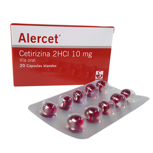 [65655] ALERCET  CAP-BLANx10MGx20
