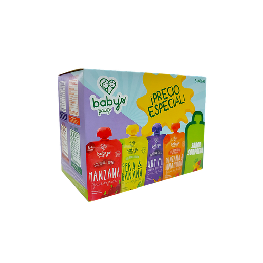 [65851] COMPOTA BABYS PAAP PACKx5 P4LL5 