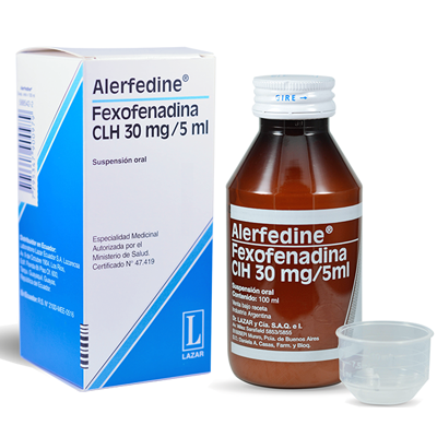 [65965] ALERFEDINE  SUS-ORALx30MG/5MLx100ML