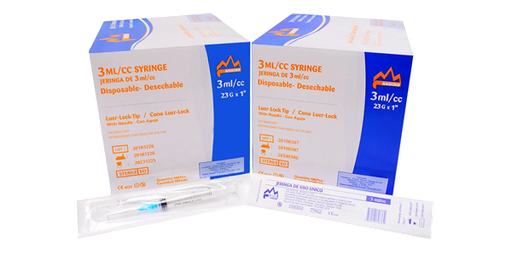 [66094] JERINGA ANDINO 3MLx21Gx1-1/2"x100 