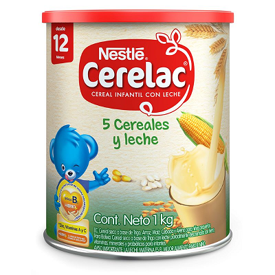 [66235] CEREAL CERELAC 5-CEREALES LECHE LATAx1KG 