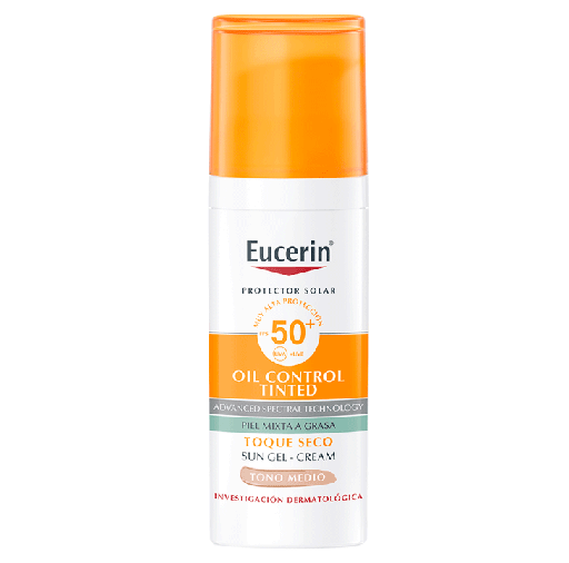 [66299] PROT-SOLAR EUCERIN OIL CONTROL TINTED FPS50 T-MEDIOx50ML 