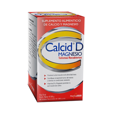 [66341] CALCID D MAGNESIO TAB-RECx47.55GRx30 