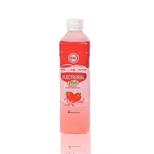 [66364] ELECTRORAL PLUS FRESA   SOL-ORALx60MEQx500ML