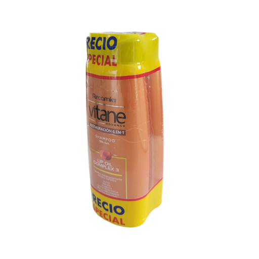 [66410] SHAMP VITANE RESTAURACION 6EN1x400ML PACKx2 