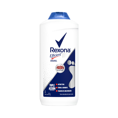 [66516] TALCO REXONA EFFICIENT ORIGINAL PIESx85GR 