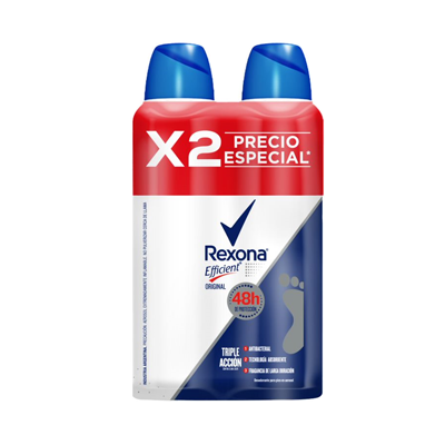 [66517] DESOD REXONA PIES EFFICIENT ORIGINAL AERx210MLx2 