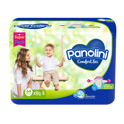 [66590] PAÑAL PANOLINI COMF-SEC E5/XXGx64 