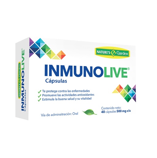 [66664] INMUNOLIVE  CAPx500MGx40