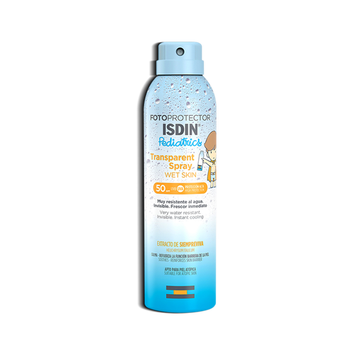 [66784] PROT-SOLAR ISDIN WET SKIN TRANSP PEDIATRICS FPS50 SPRAYx250ML 