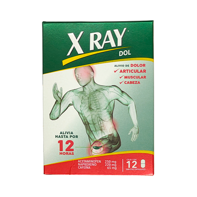 [66820] X RAY DOL  TABx220/250/65MGx12